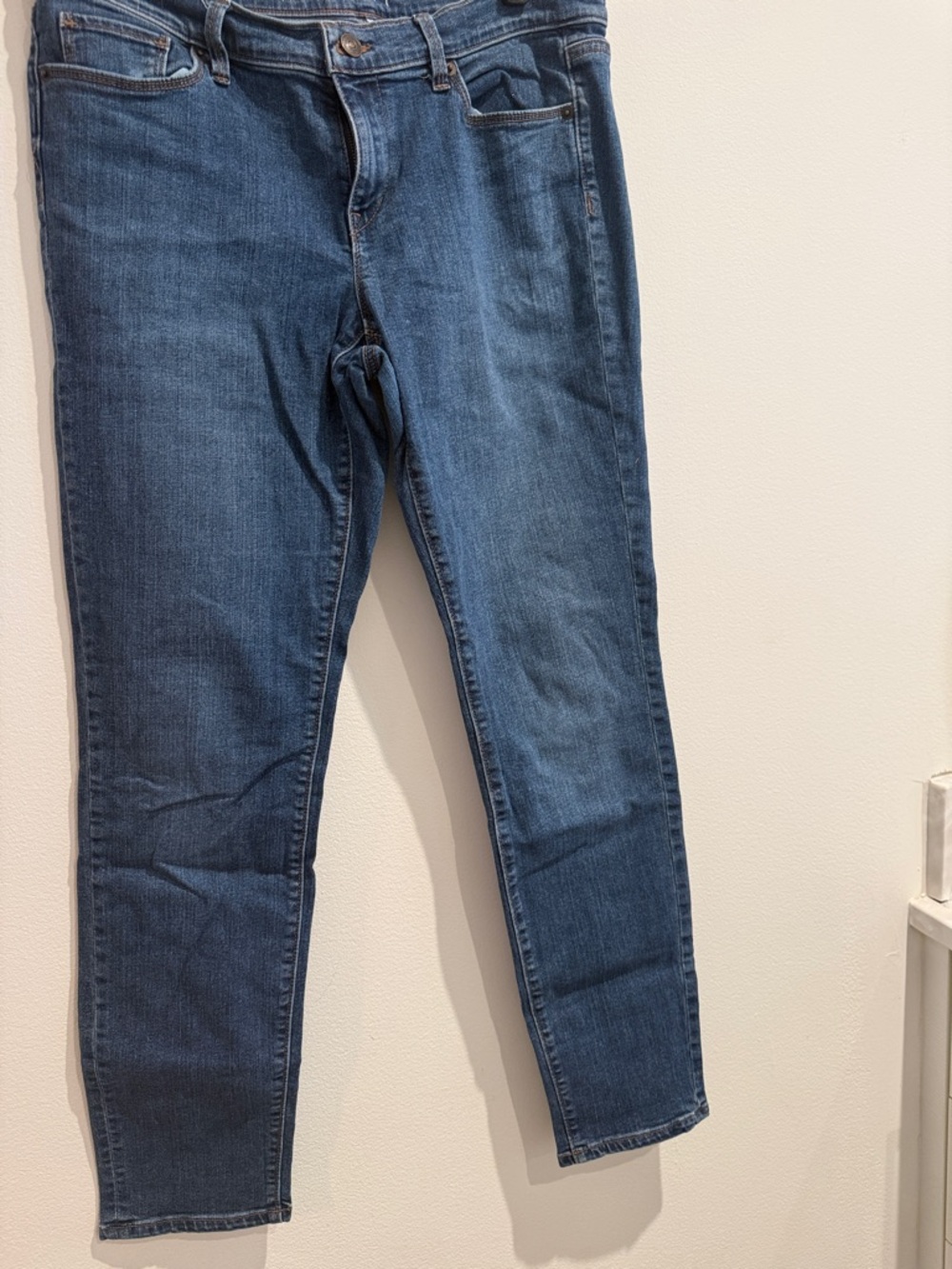 LOFT Indigo Skinny Stretch Jeans